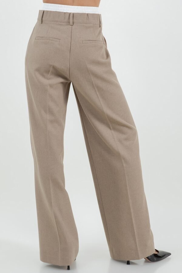 Modest Motion Straight Leg Trousers/Brown - Image 4