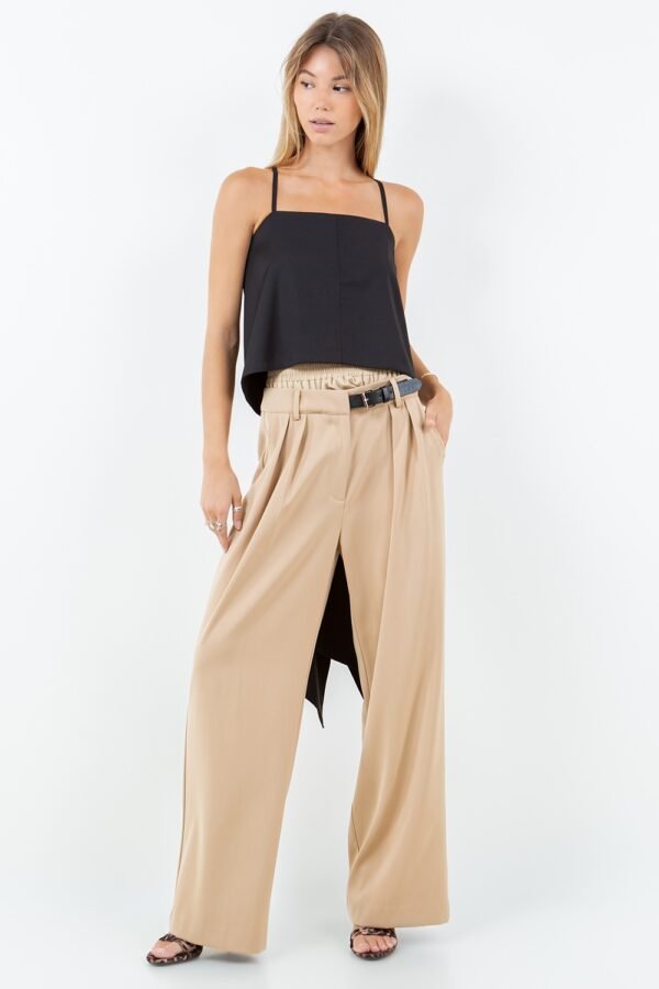 Urban Layers Belt Detail Pants/Khaki - Image 2