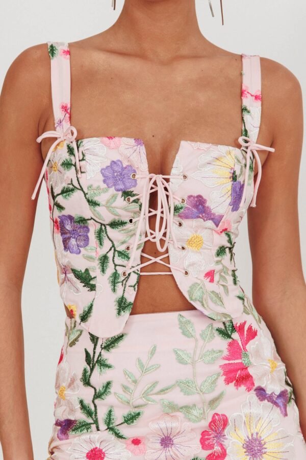 Blossom Babe Top And Skirt Set - Image 3